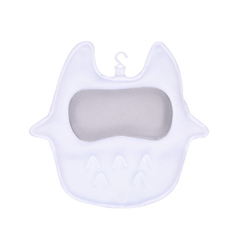 Comfortable Bath Pillow Soft SPA Headrest Bathtub Pillow with Backrest Suction Cup Neck Cushion Bathroom Accessories: Default Title