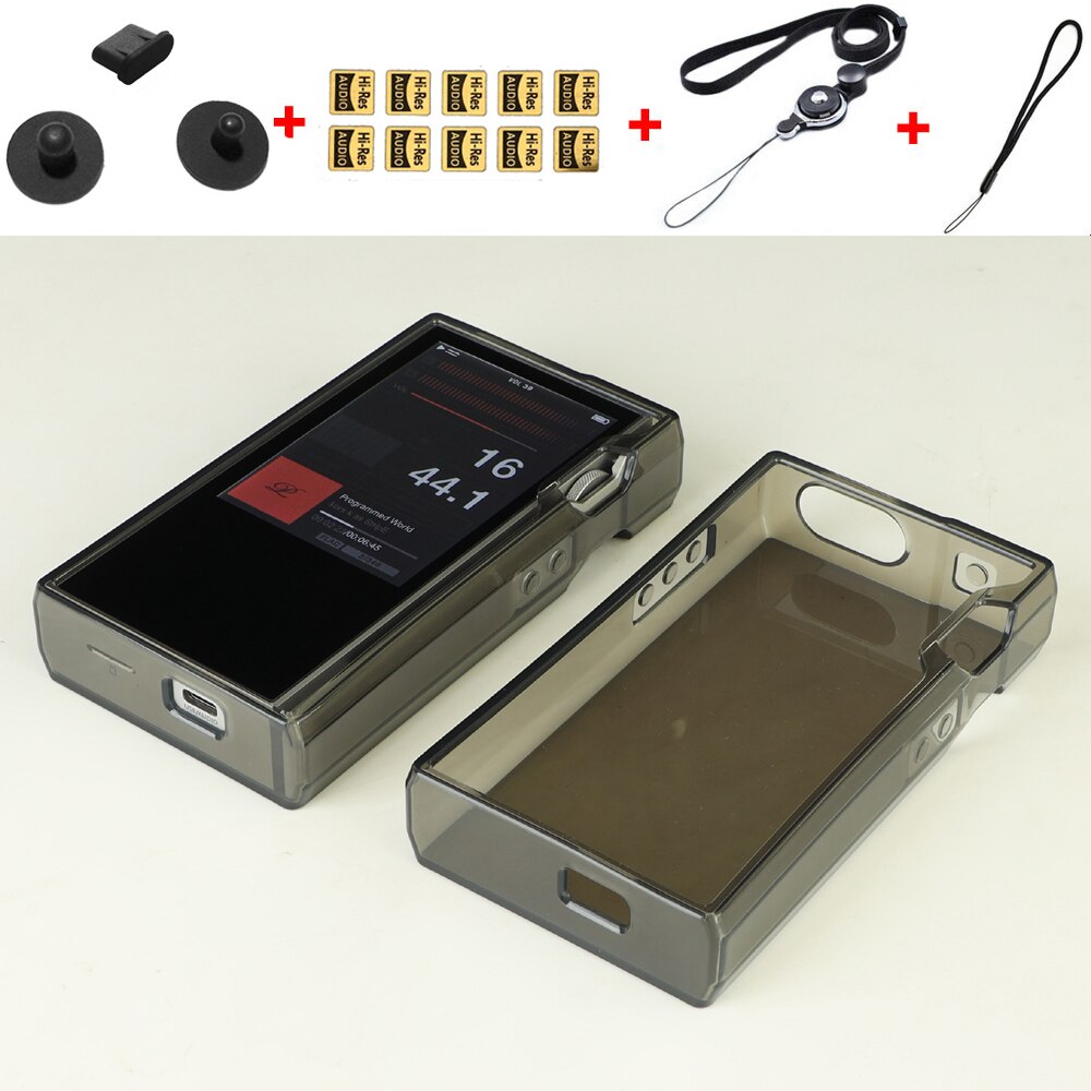 Soft Crystal Clear Tpu Beschermende Huid Case Cover Voor Luxe &amp; Precisie P6 P6Pro P6 Pro: Black and dust plug