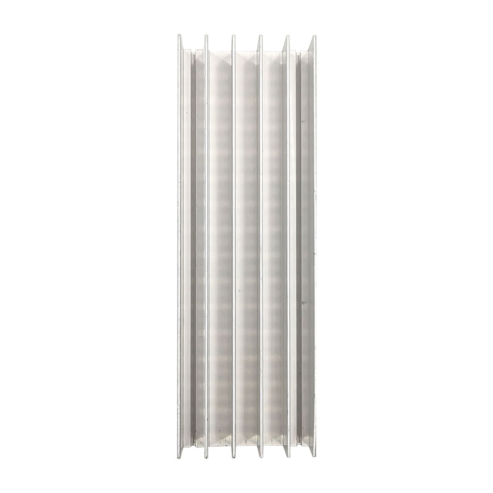 Disipador de calor para lámpara de luz LED COB, placa de refrigeración de aluminio de 120x40x20mm, radiador de iluminación de 120x40mm, 2 uds.