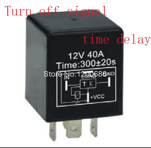 30A 5 minuten vertraging off na switch turn off Automotive 12 V Tijdrelais SPDT 300 tweede vertraging release off relais