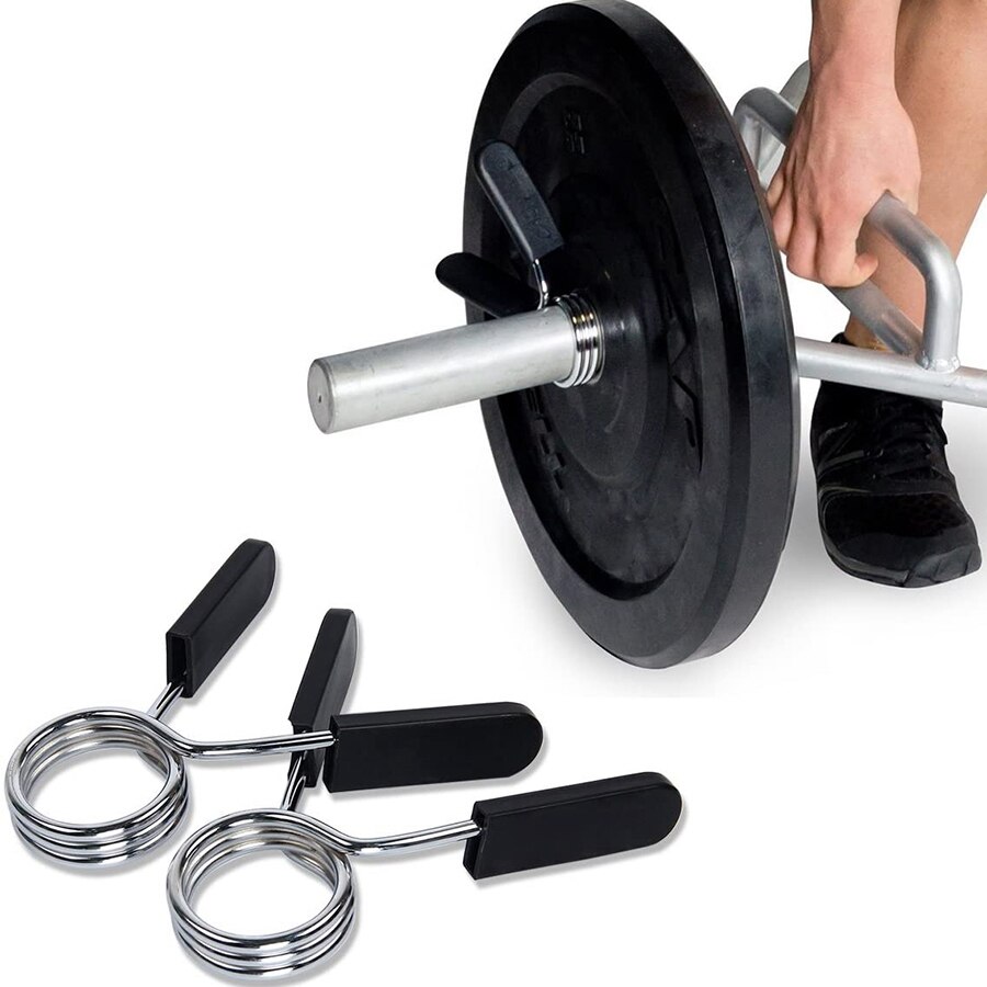 1 par 50 mm håndvægt foråret kraver træning krave vægtstang klip klemmer til vægt bar håndvægte gym fitness træning