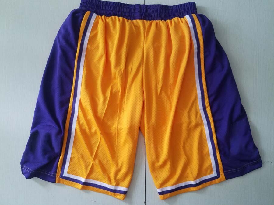 Free Men's America Basketball Los Angeles Shorts For Sports Shorts Ancient Ball Shorts: Black / XXL