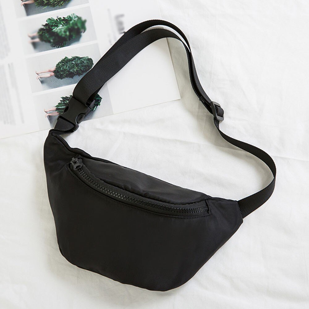 Bæltetaske drenge og piger solid lommetalje vildtaske mini baby skulder fanny pack brysttaske til børn barn #åå