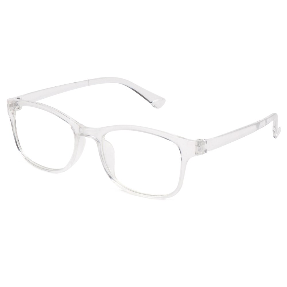 1PC lumière bleue lunettes Anti rayons bleus rayonnement bloquant lunettes hommes femmes ordinateur lunettes Anti-UV UV400 plat miroir lunettes: Clear