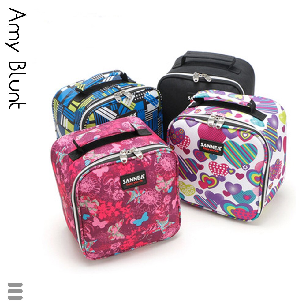 Small Capacity Insulation Bag Simple Outdoor Children Ice Bolsa Harajuku Print Picnic Portable Cooler Tote CL697-2