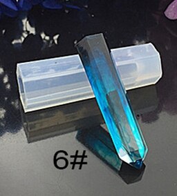 1pcs Liquid Silicone Mold DIY Resin Jewelry Pendant Necklace Lanugo Mold UV Resin Molds for Jewelry Making Tools: NO.6