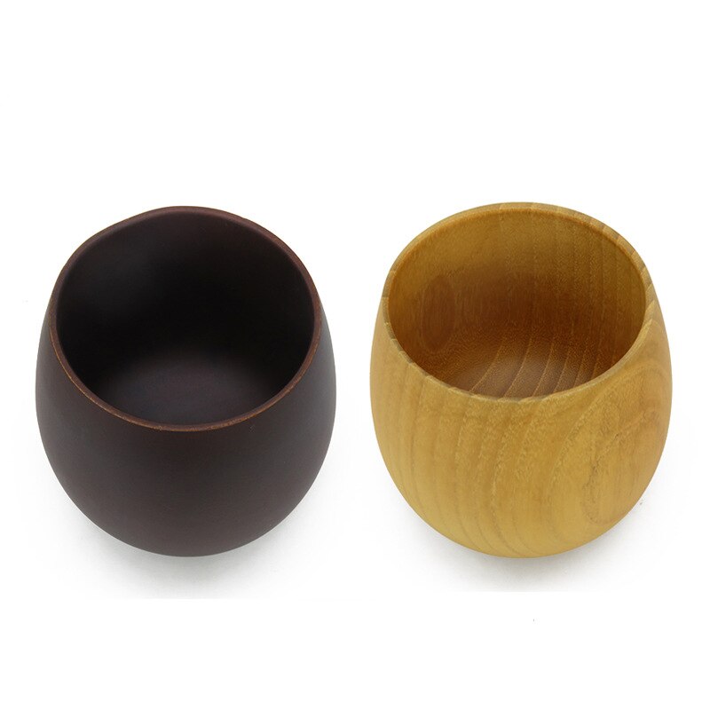 250ml Jujube bois tasse à la main isolé pour café lait jus thé eau tasse vin verre Drinkware flacon maison adulte