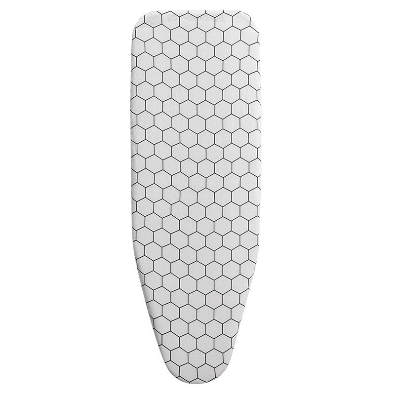 1PC Ironing Board Cover with Elastic Edge Home High Temperature Thickening and Anti-fouling Cloth Cover for Ironing Board다리미판 커버: Orange / 190*200cm
