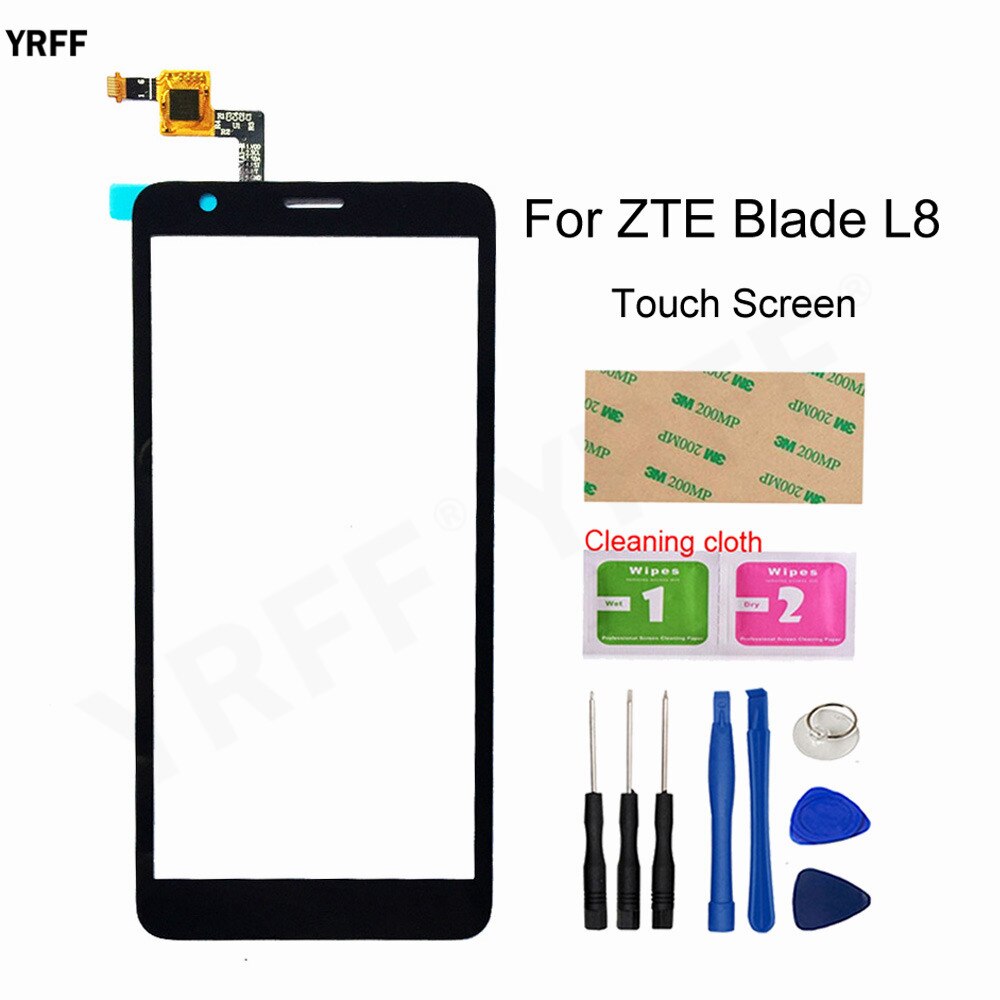 Voor Zte Blade L8 Touch Screen Digitizer Voor Zte Blade A3 Touch Glas Panel Sensor Montage Onderdelen