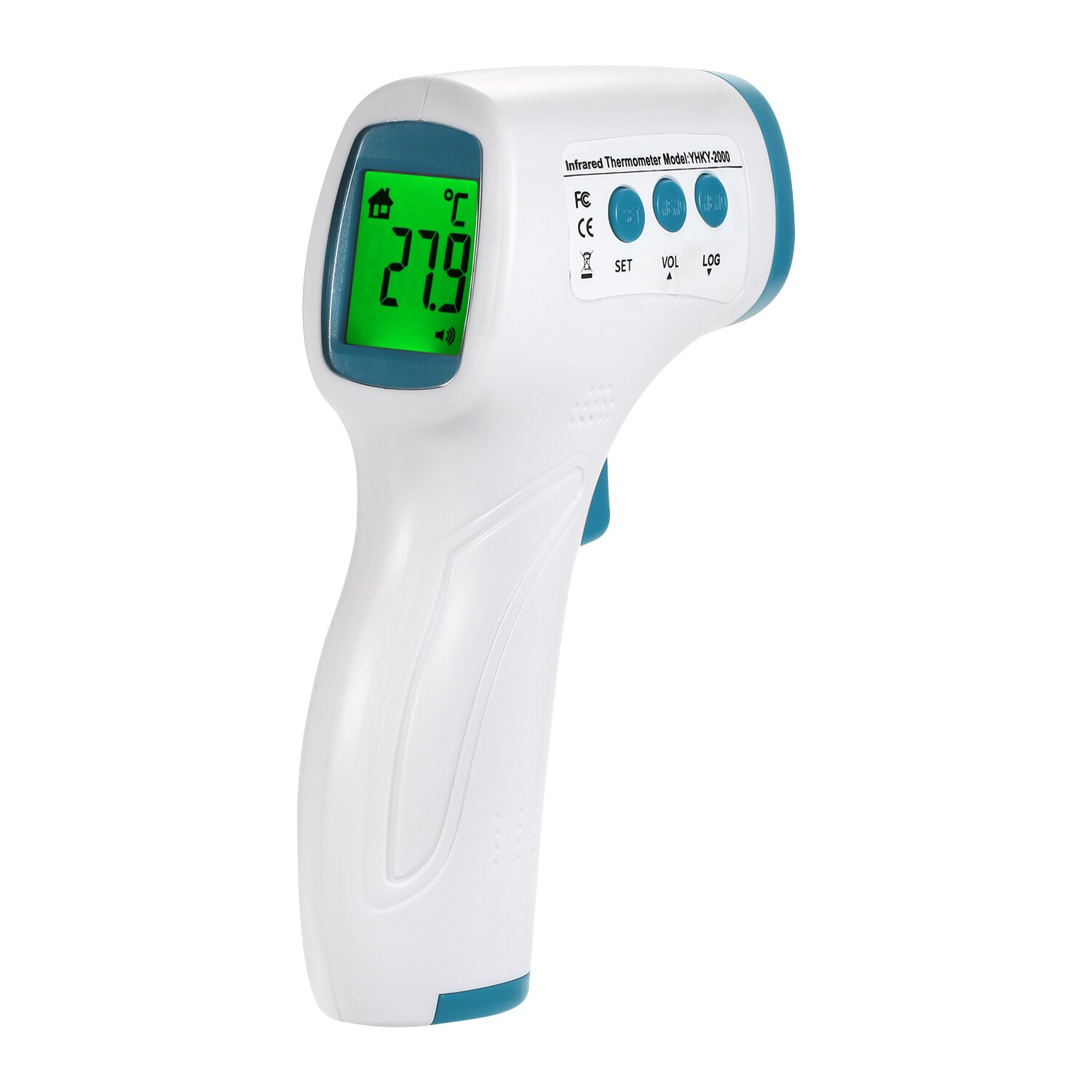 Termômetro de testa digital sem contato termômetro infravermelho temperatura do corpo febre digital ferramenta medida para o bebê crianças adultos