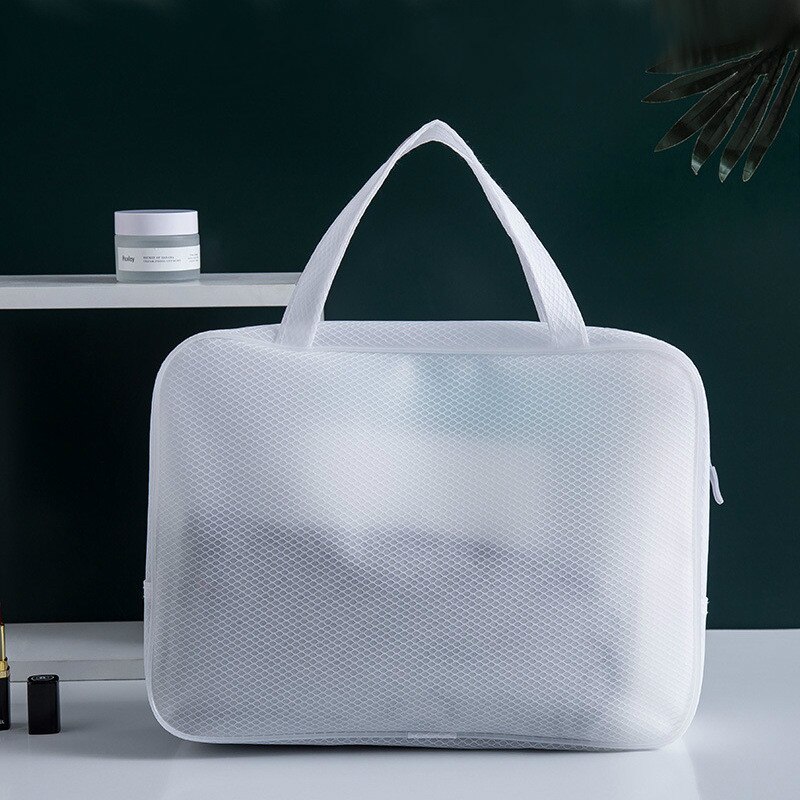 Large-capacity Simple Cosmetic Bag Wash Bag Eva Transparent Waterproof Cosmetic Bag Multi-function Portable Travel Storage Bag: A