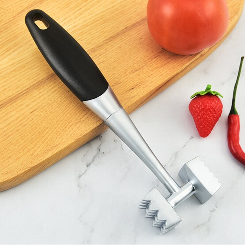 Meat Mallet Meat Pounder Meat Hammer Zinc Alloy Meat Tenderiser Steak Hammer Tender Meat Broken Ribs Kitchen Accessories