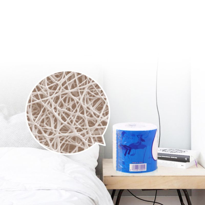 10x10cm Three Layer Toilet Tissue Home Bath Toilet Roll Paper Soft Toilet Paper Skin-friendly Paper Towels