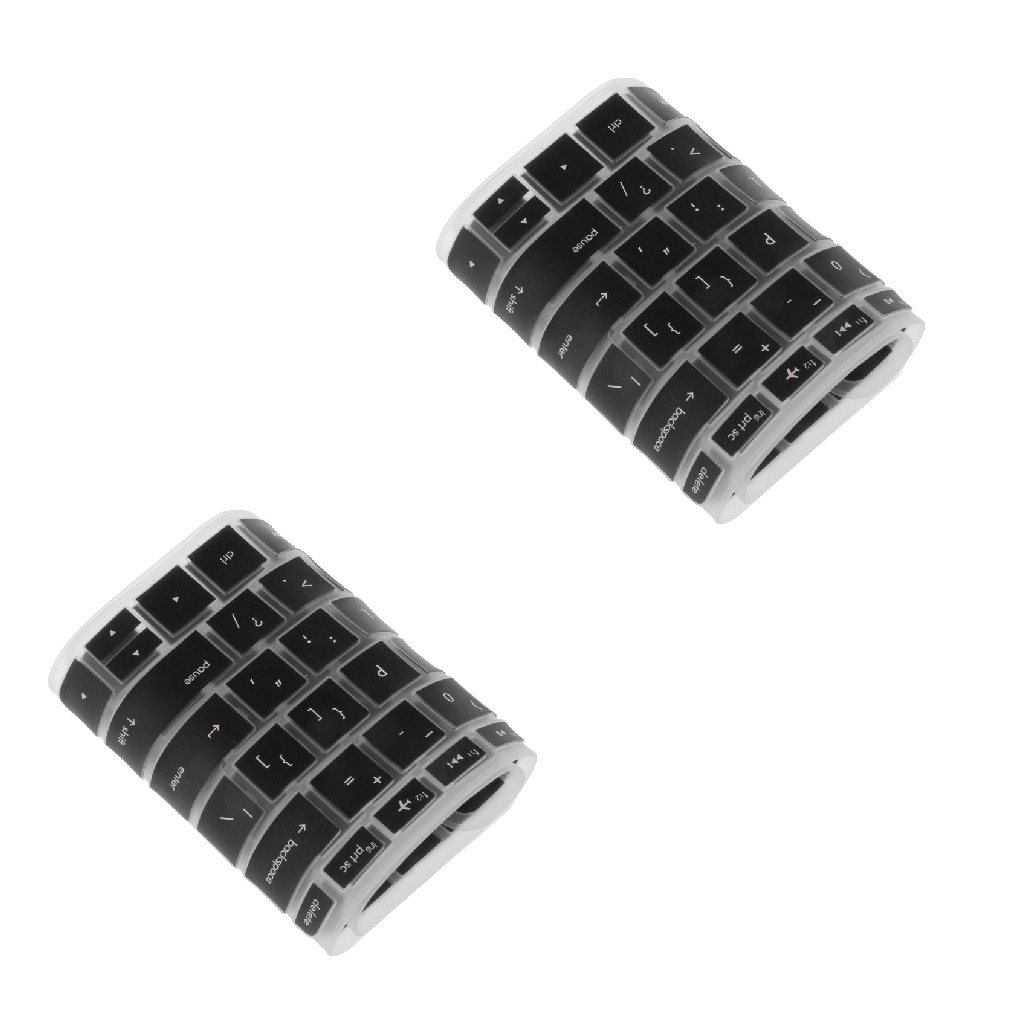 2pcs Silicone Keyboard Skin Cover Protector for HP Pavilion 15'' PC Laptop Keyboard Soft Case Cover Protector Skin Film