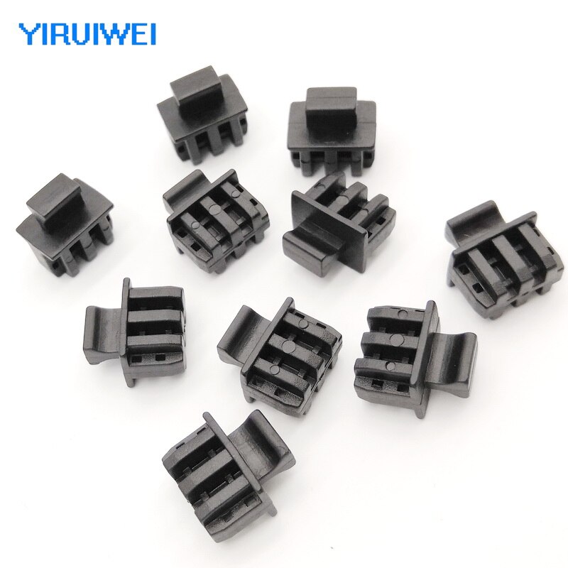 10pcs SFP fiber module connector plug fiber module rubber cover cap