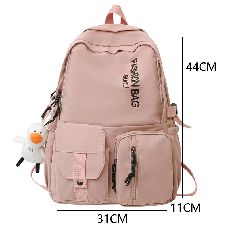 Rucksack für sterben mittelschule, geeignet für Teenager-mädchen, schülerinnen, schulrucksack, lässig-preppy stil