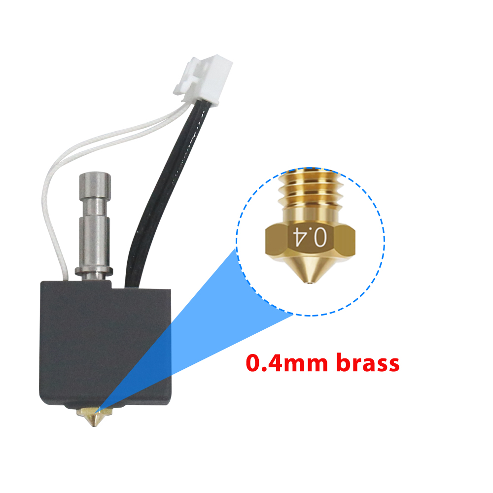 Für Anycubic Kobra S1 Hotend Kobra S1 Combo End Kit für Anycubic Kobra S1 Düse Druckkopf S1C 3d Drucker Zubehör: Rot