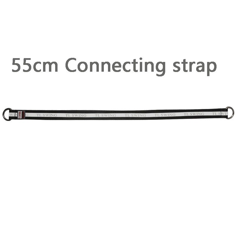 Correa de conexión de 23/35/55cm correas de columpio para colgar en la barra de poliéster, cinturones para columpios, accesorios para silla, hamaca para exterior e interior: JSW6-55cm
