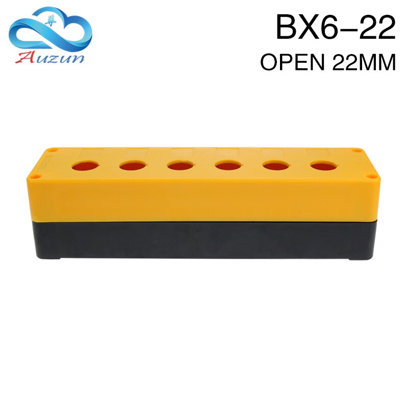 Bx6-22 button box switch hole button switch control box 22mm light box emergency switch box.