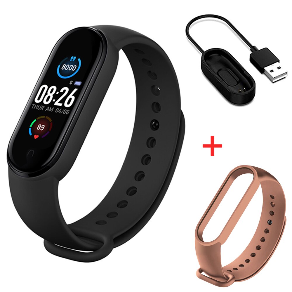 M5 Smart Band Mannen Vrouwen M5 Smart Horloge Hartslag Bloeddruk Sleep Monitor Stappenteller Bluetooth Verbinding Voor Ios Android: 6