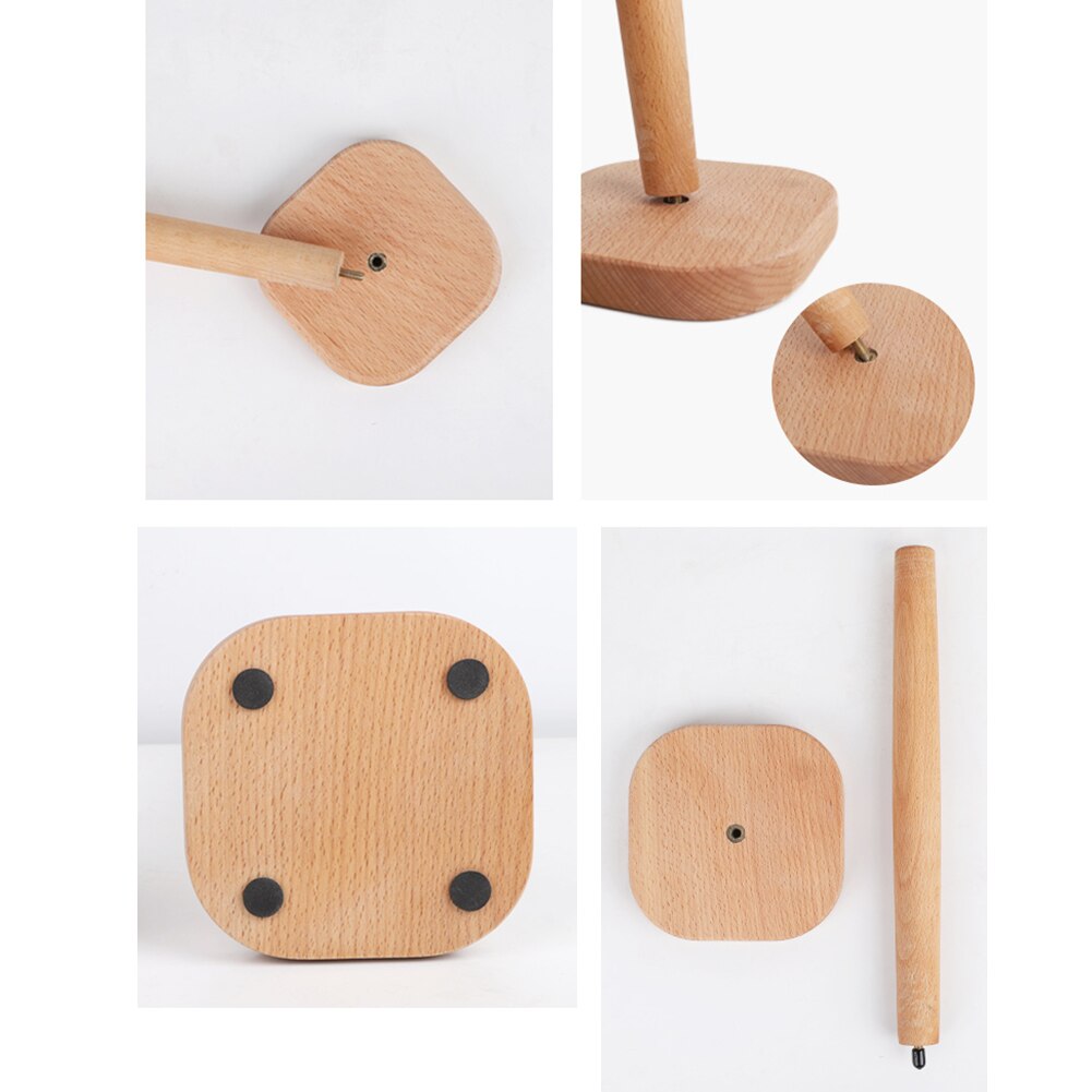 Papirhåndkle stativ kjøkken trerull papirhåndkle holder bad servietter toalettpapir stativ servietter rack hjem bord tilbehør