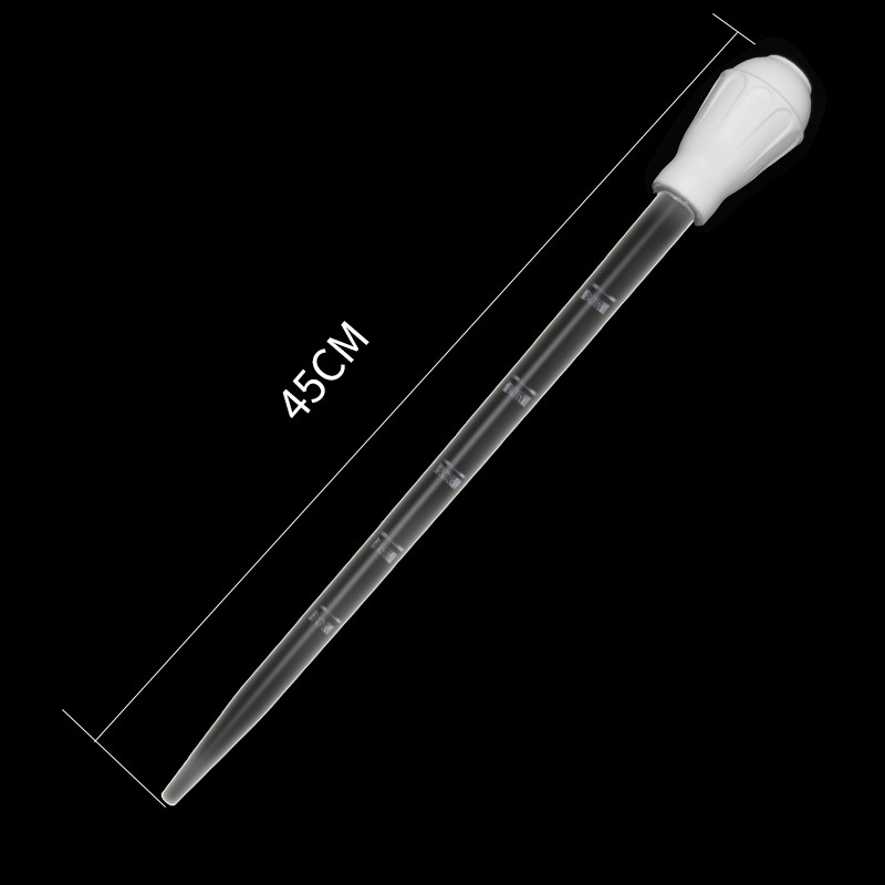 Sifón para acuario, pipetas alargadas, aspiradora para pecera, herramienta de limpieza Simple para cambiador de agua de acuario, 29cm, 54cm, 30ml y 50ml: Morado