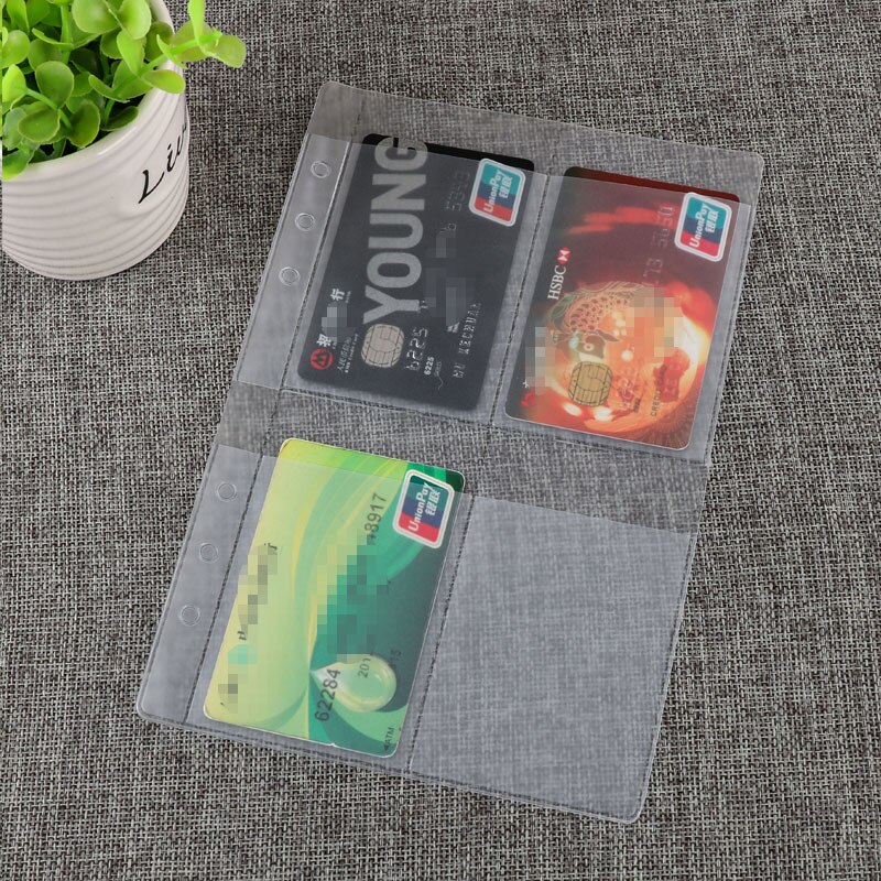A6 Ordnerzakken Met Rits – 24 Stuks, 6 Ringen, Transparant, Waterdicht, Inclusief Labelstickers, Voor Budgetplanner