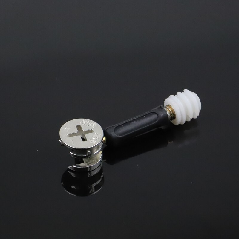 3 in 1 40mm Dowel Jig Screw Connector Kit Furniture Connecting Hardware Eccentric Wheel Nut Cam Lock Nut Woodworking Accessories