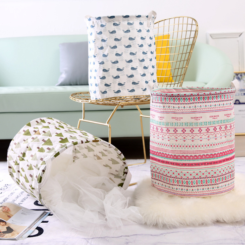 Panier à linge à linge, pliable, support de jouets pour enfants, panier de rangement étanche pour articles divers de la maison