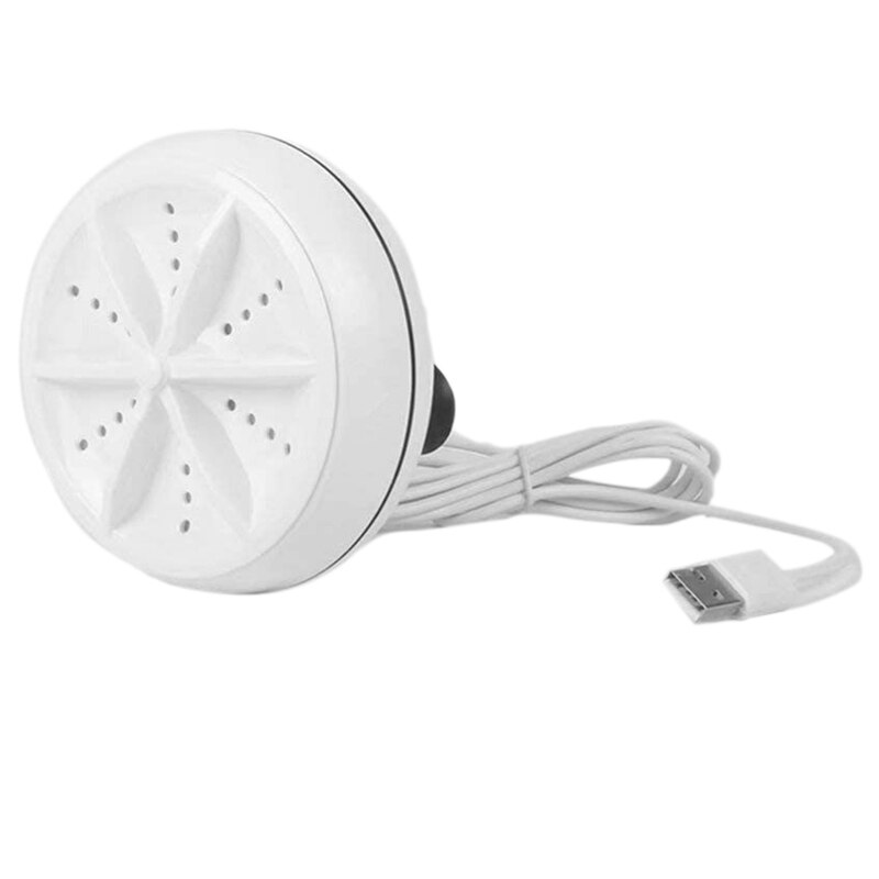 Mini lavadora rotativa Personal, tecnología de turbina ultrasónica portátil, máquina de lavado de suciedad para viajes familiares: Default Title