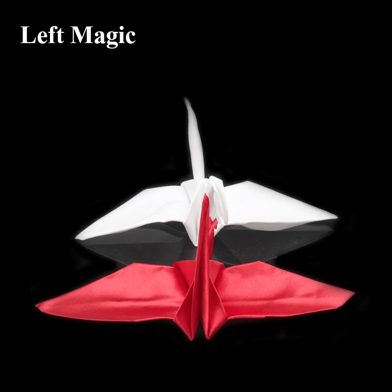 Crane Magic (Origami Magic) Magic Trick Paper Crane Close Up Magic Props Street Accessories Mentalism