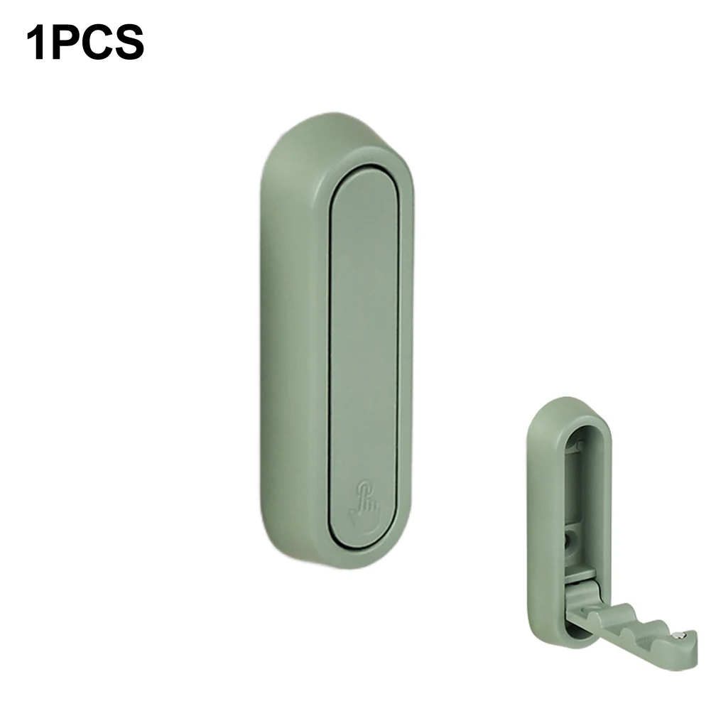 Kledinghaak Muurhaken 1 stks Jas Kledinghouder Opvouwbare Handdoekhanger Kastdeur Haak Voor Keuken Badkamer: Licht Groen