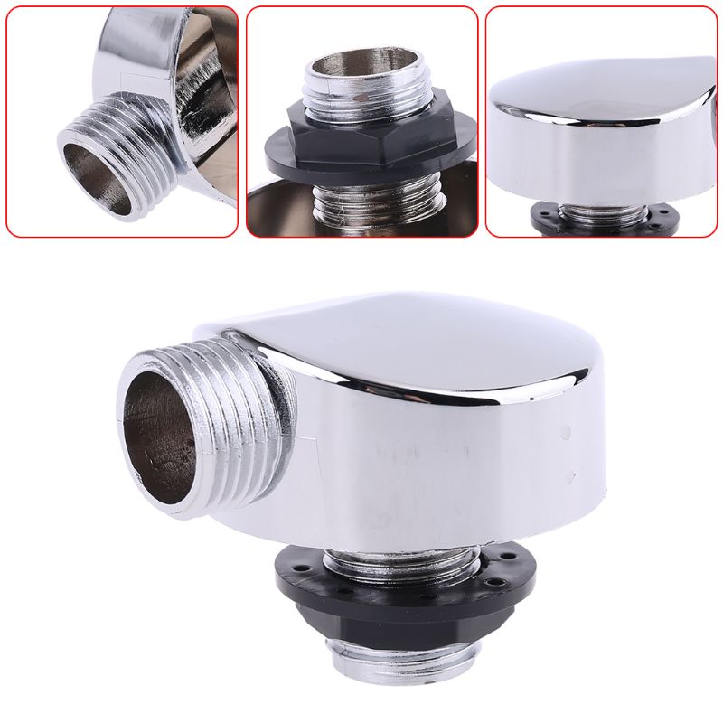 Verchroomde Plastic Douche Connector Bad Douchecabine Kamer Accessoires Onderdelen 19QB