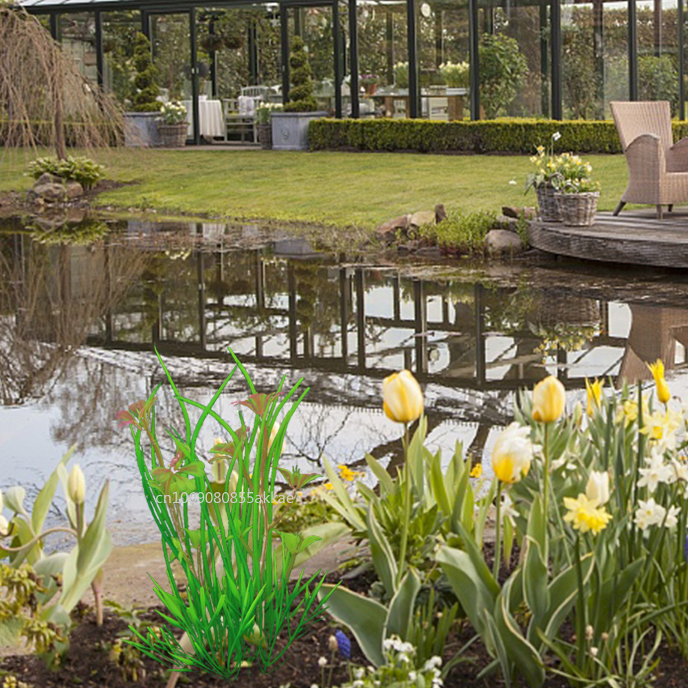 Unterwasser Künstliche Pflanze Wasser Ornamente Lebensechte Simulation Blumen Pflanzen Für Aquarium Fischglas Landschaftsbau Dekoration