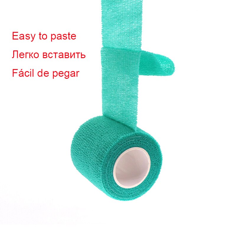 4 Pieces Elastoplast Bandage 4.5m Length Self Adhesive Sports Protector Breathable Elastic Bandage Gym Athletic Tape