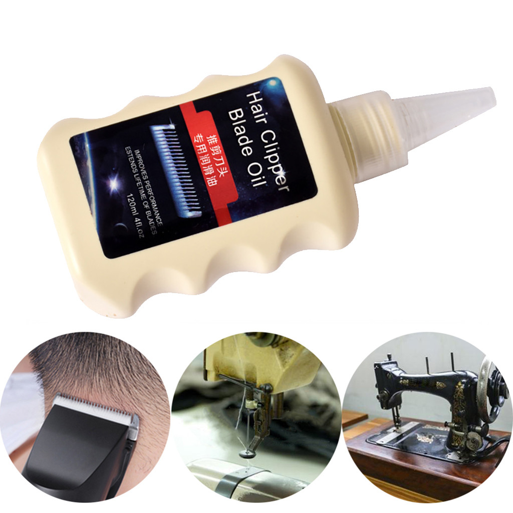 Universal Hair Clipper Blade Oil Sewing Machine And lubricating About 120ML waterproof hair trimmer beard trimer bo