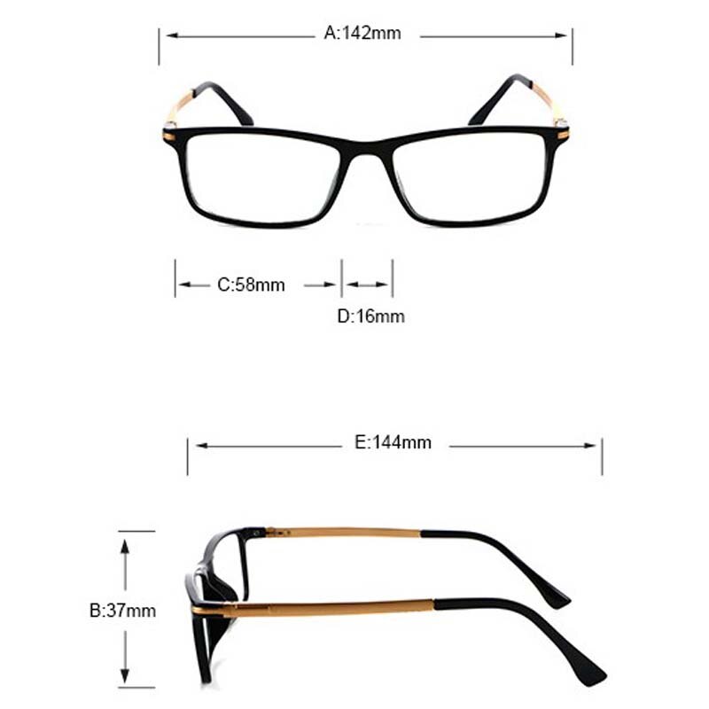high-end men and anti-blue reading glasses anti-fatigue anti-radiation reading glasses