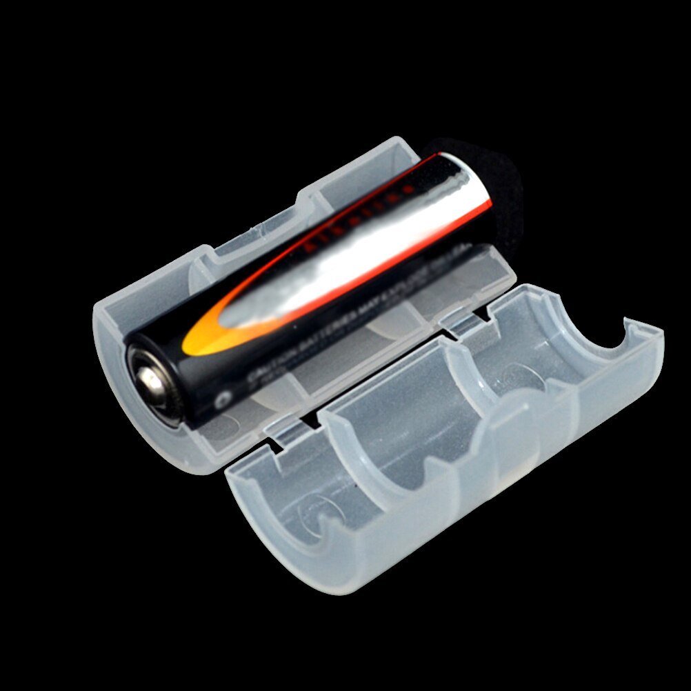 4 Stks/set Aa Batterij Maat C Batterij Gevallen Box Adapters Converter Houder Switcher Converter