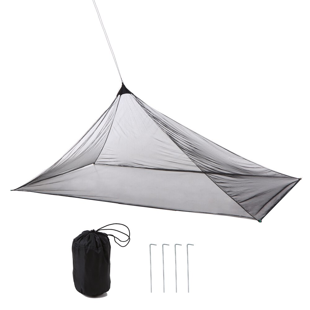 Lixada ultralätt myggavvisande nätnät utomhus insektbuggar skydd pyramidnätstält utomhus camping