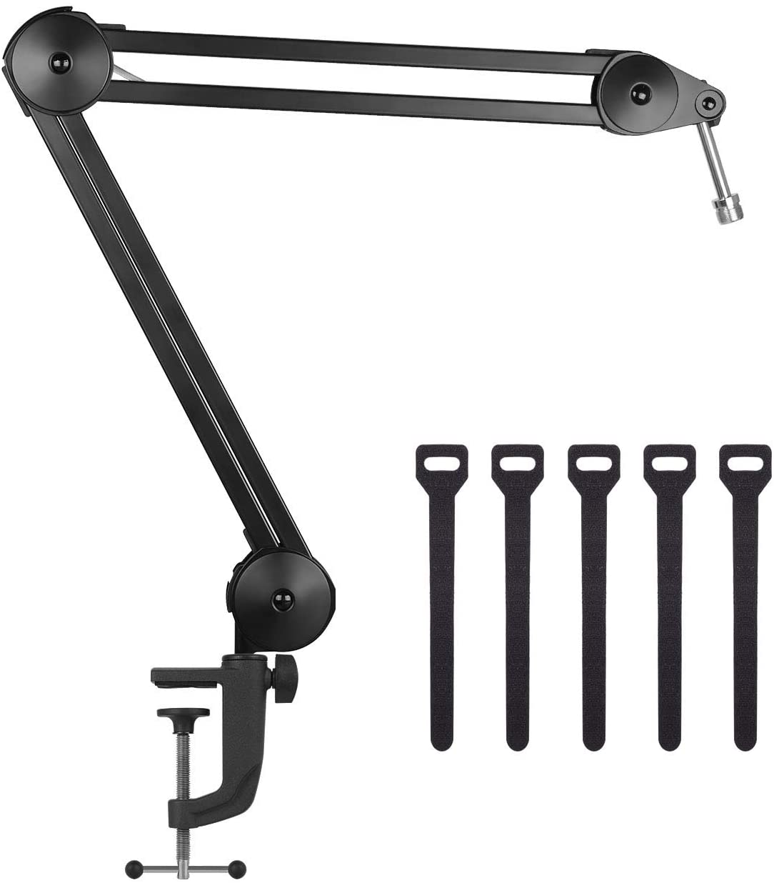 Soporte de micrófono para pantógrafo, brazo de suspensión ajustable, resistente, con filtro Pop, para Blue Yeti Bm 800