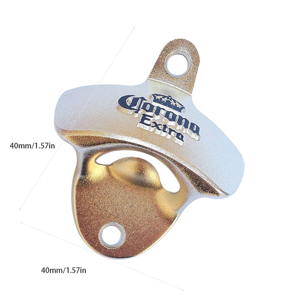 Barware varuste seinään kiinnitettävä pullonavaaja olut korkkisiepparilla vintage-tyylinen seinälle ripustettava oluenavaaja baarin keittiötarvikkeille