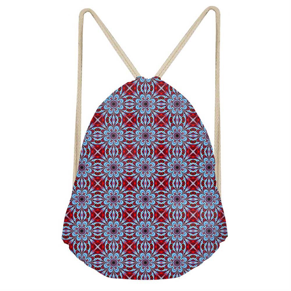 Noisedesigns paardenbloem roos bloem mooie 3d trekkoord tas vrouwen rugzak tiener meisjes cinch zak sport reizen: Cc3150 z 3