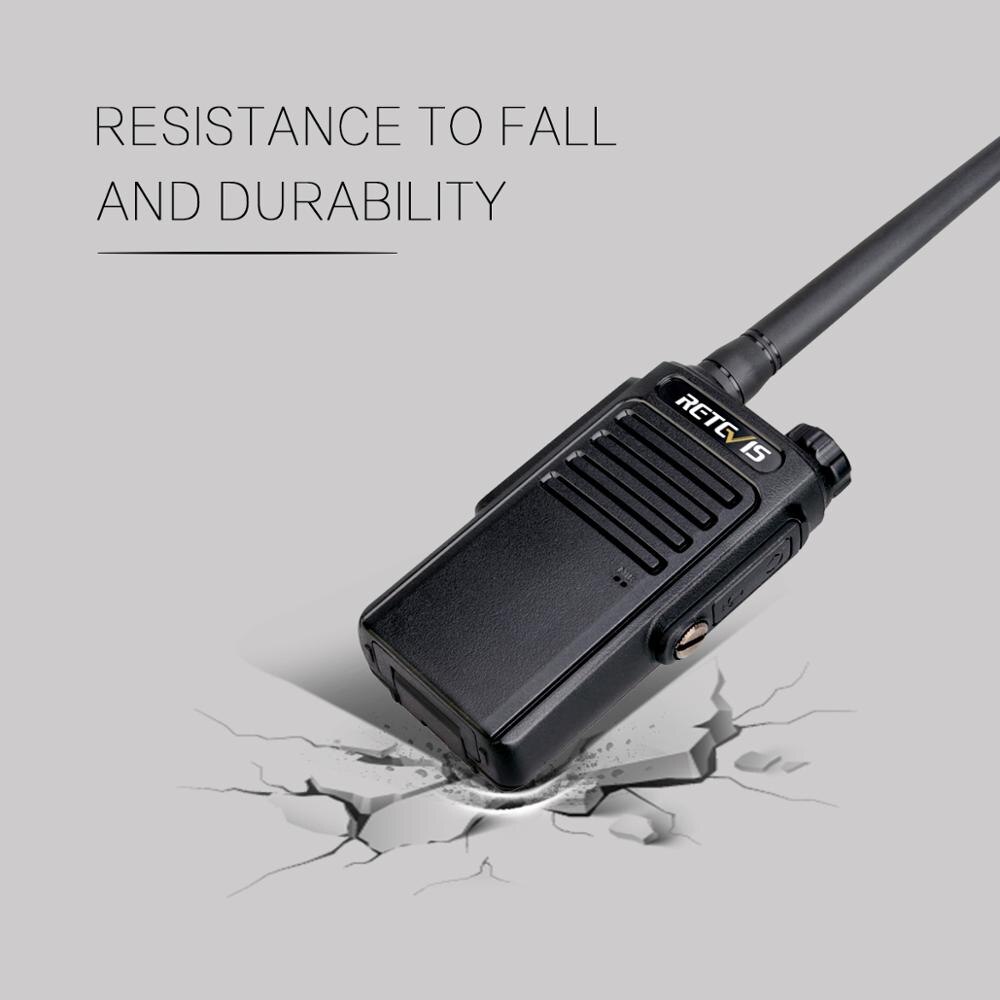 Retevis RT647 IP67 Waterdichte Walkie Talkie 1Pc Pmr Radio PMR446 Vox Handsfree Twee-weg Radio Comunicador voor Surfriding/Skiën