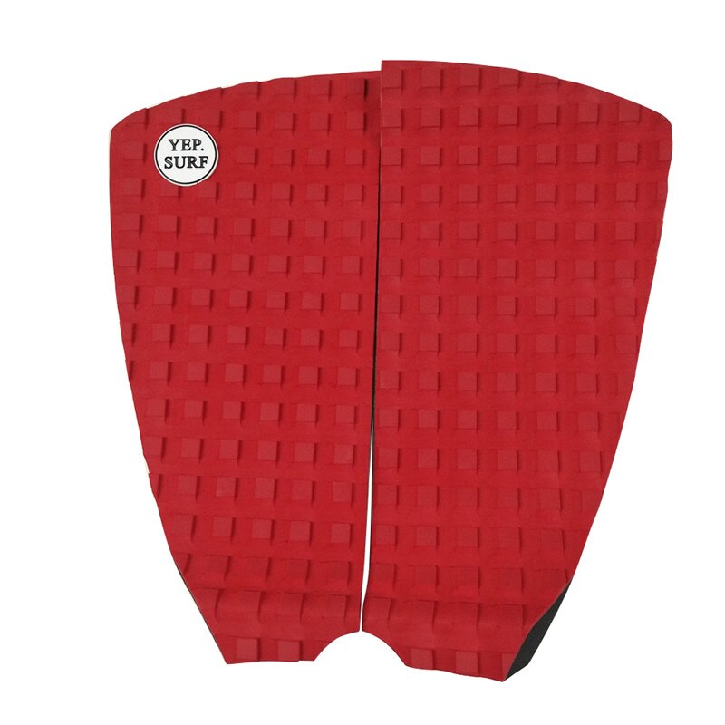 Grip Surfboard Traction Surf Pads 1Set of 2pcs EVA Deck Pad pranchas de: Red