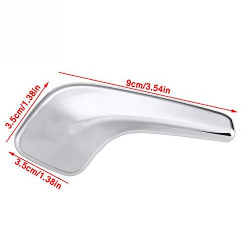 Car Interior Door Handle Push Pull Easy Install Chrome Accessories Parts Replacement Auto Passenger For Vauxhall Corsa D