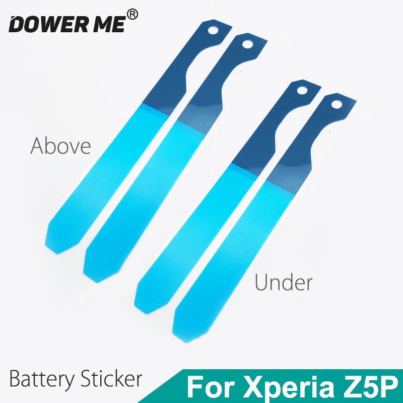 4 teile/satz Batterie Aufkleber Klebstoff Kleber Vollen Satz Für Sony Xperia Z5 Prämie Z5Plus Dual Z5P E6883 E6853 E6833 5,5 "leicht ziehen Kleber