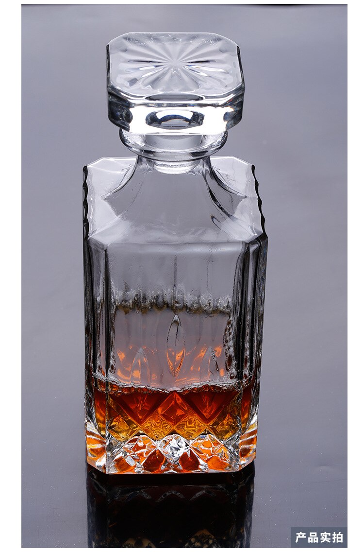 Wine glass set whiskey glass wine glass set wine bottle set spirit glass wine set with 2 cups 1 wine bottle