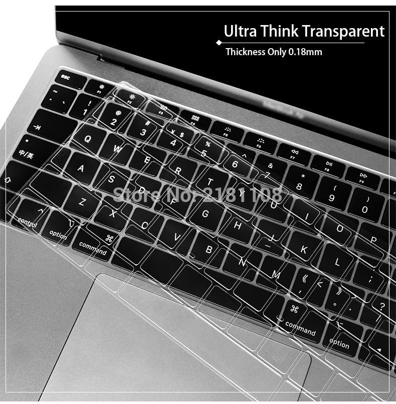 Tpu Clear Keyboard Skin Silicone Protector Cover Voor Macbook Air 13.3 "A1932 Pro13 M1 2337 A2179 Us Eu japan Versie