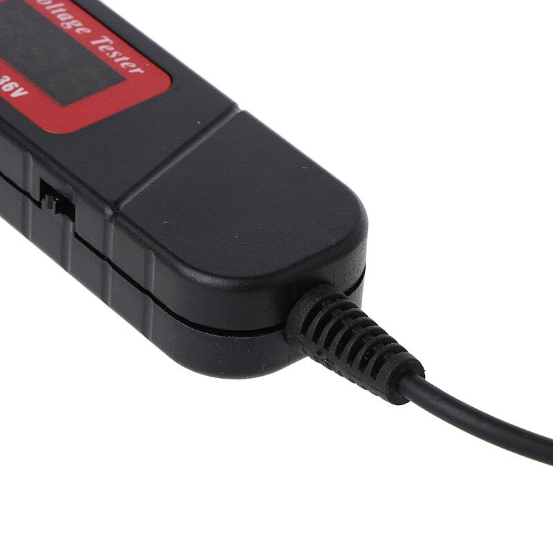 Testeur Circuit électrique Voiture Jemora - Affichage Tension, Buzzer, LED - 3,5-36V DC, Câble 4,5 M - Diagnostic Auto Facile - 12