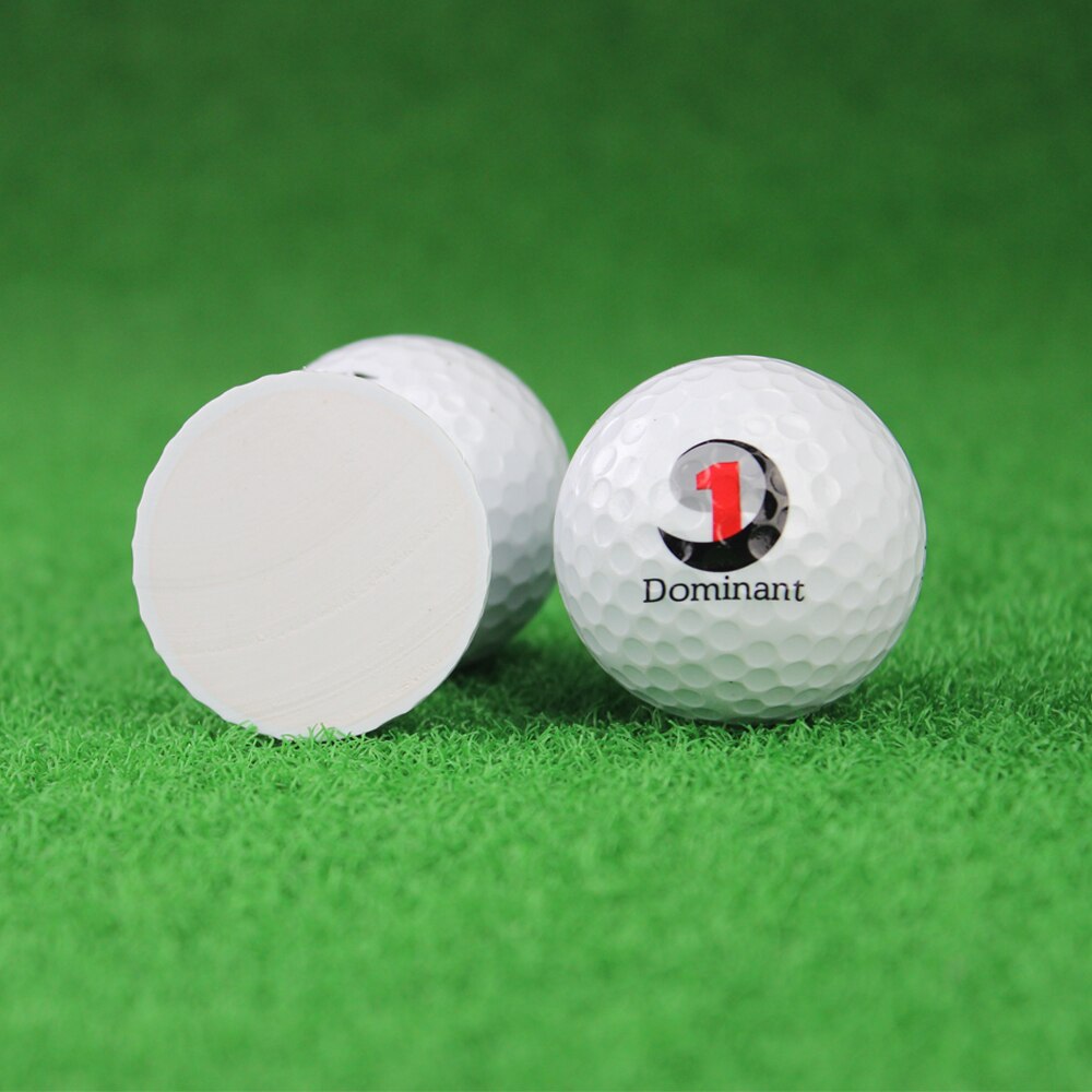 10Pcs/Lot Rubber Golf Ball Two Piece Ball High Grade Outdoor Sport Golf Game Training Match Competition